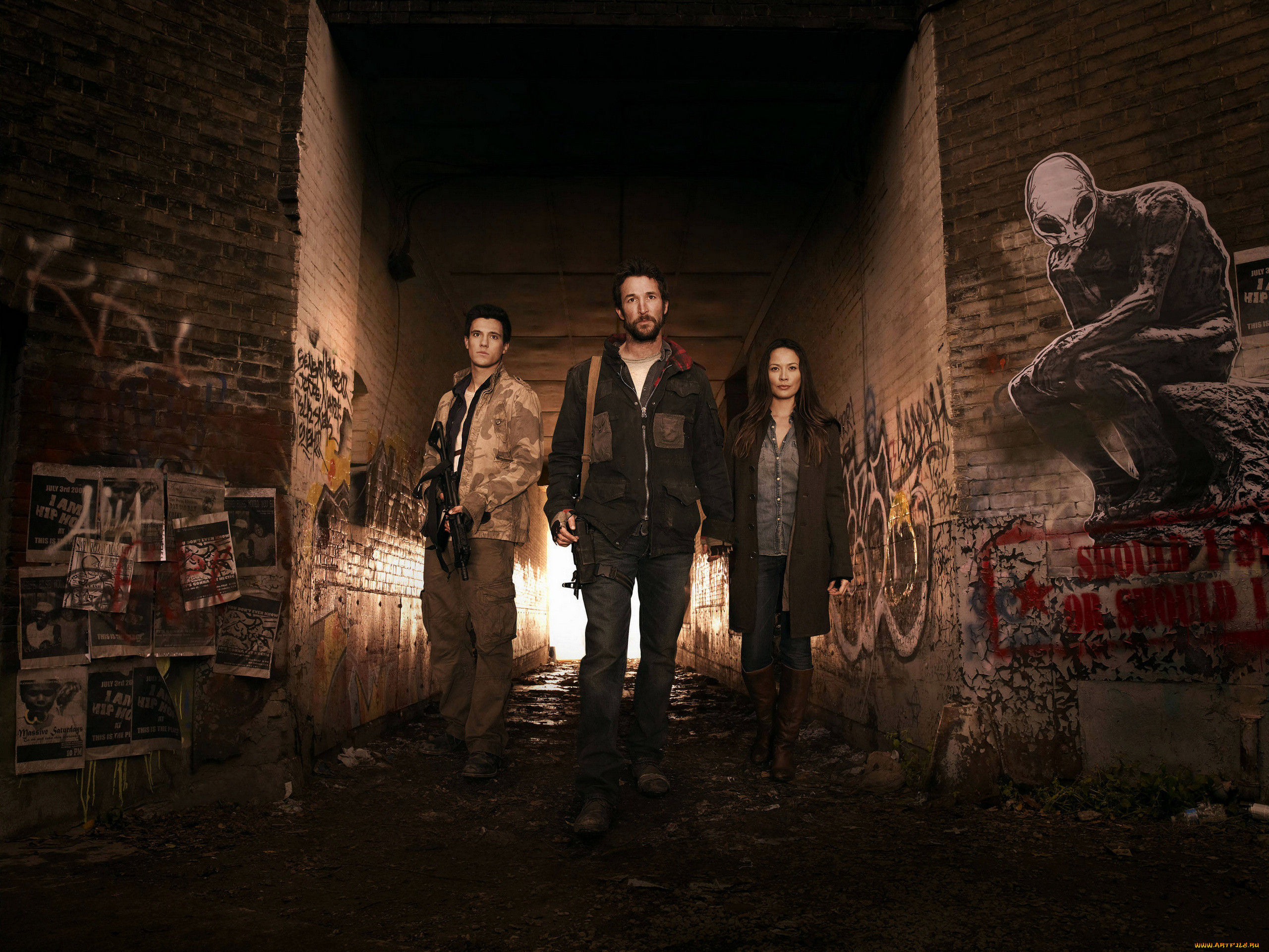 falling, skies, , , , , moon, bloodgood, drew, roy, noah, wyle